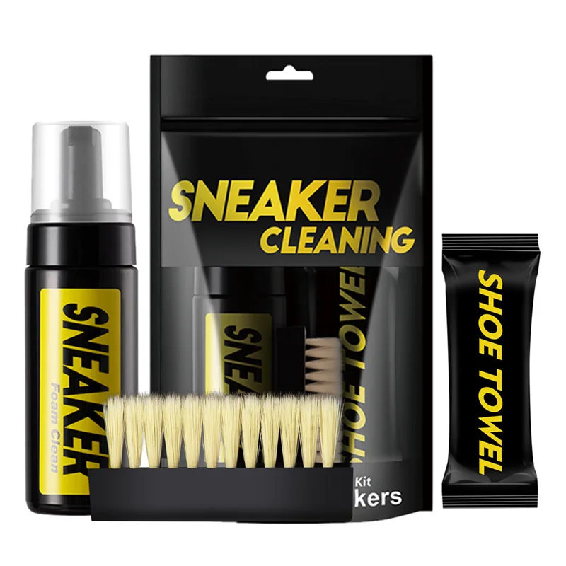 Sneaker Care Clean - Kit Pembersih Sepatu Suede Putih 150ML,