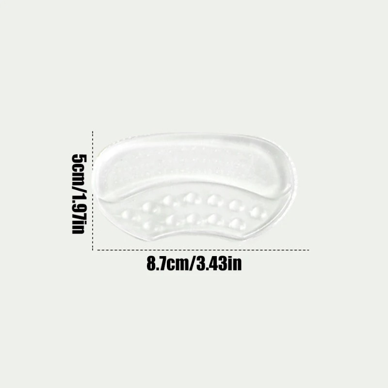 4 Buah Stiker Tumit Silikon Pe - Heel Liner Grip ulasan dan harga