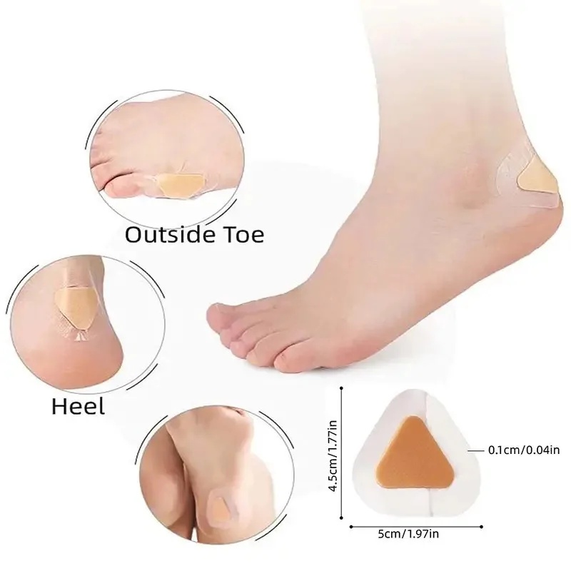10/30/50 Buah Bantalan Blister - Heel Liner Grip ulasan dan harga