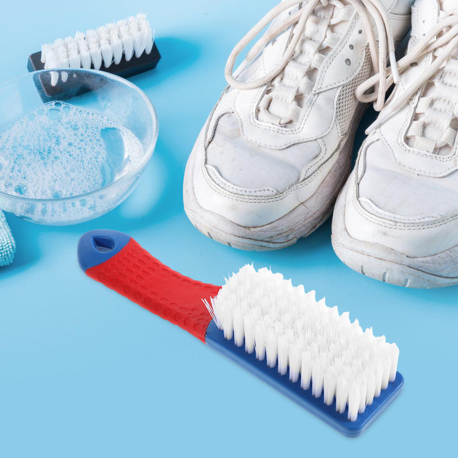 2 Buah Sikat Sepatu Bulu Keras - Sneaker Care Laundry ulasan dan harga