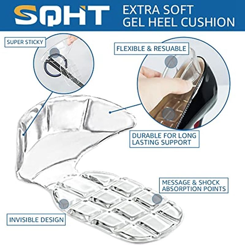 Stiker silikon tumit GEL pelin - Heel Liner Grip ulasan dan harga
