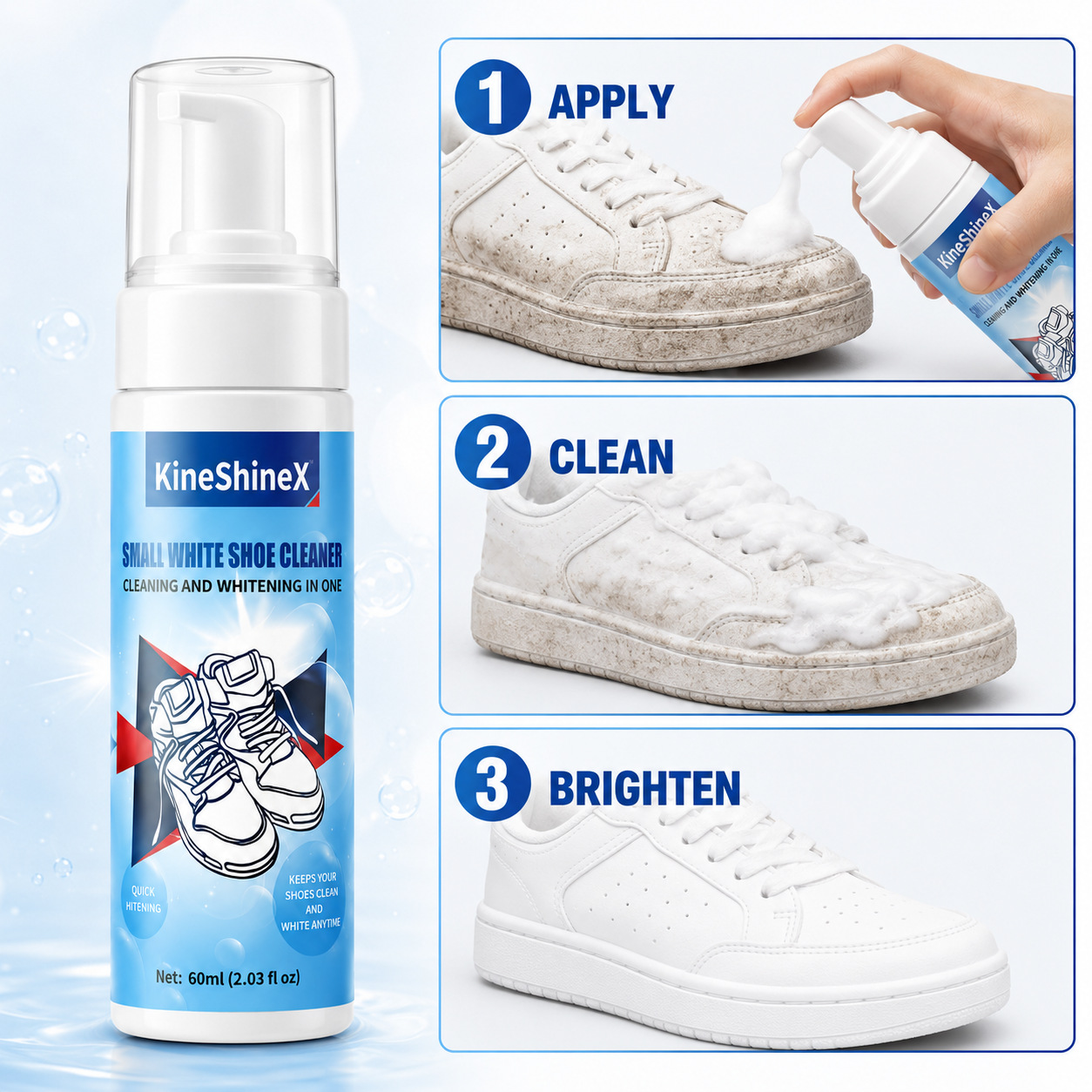 Kit Pembersih Sepatu Gihen, Pe - Sneaker Care Cleaning Kit ulasan dan harga